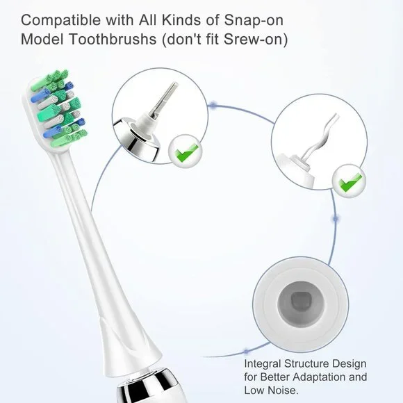 36 SONICARE REPLACEMENT HEADS ELECTRIC BRUSH HEAD COMPATIBLE WITH SNAP-ON MODELS - Picture 7 of 15